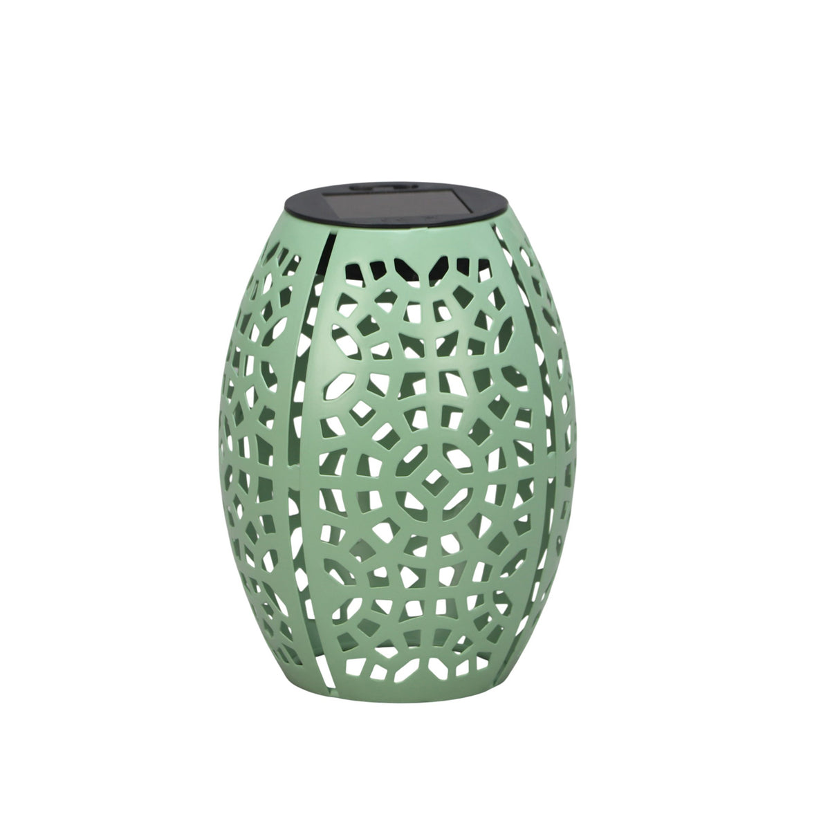 The Growing Ground 2 Pack Solar Lanterns Outdoor, Hollowed Metal LED Garden Decor Lanterns for Patio Yard Porch, Gifts for Women Mom Grandma, Pink