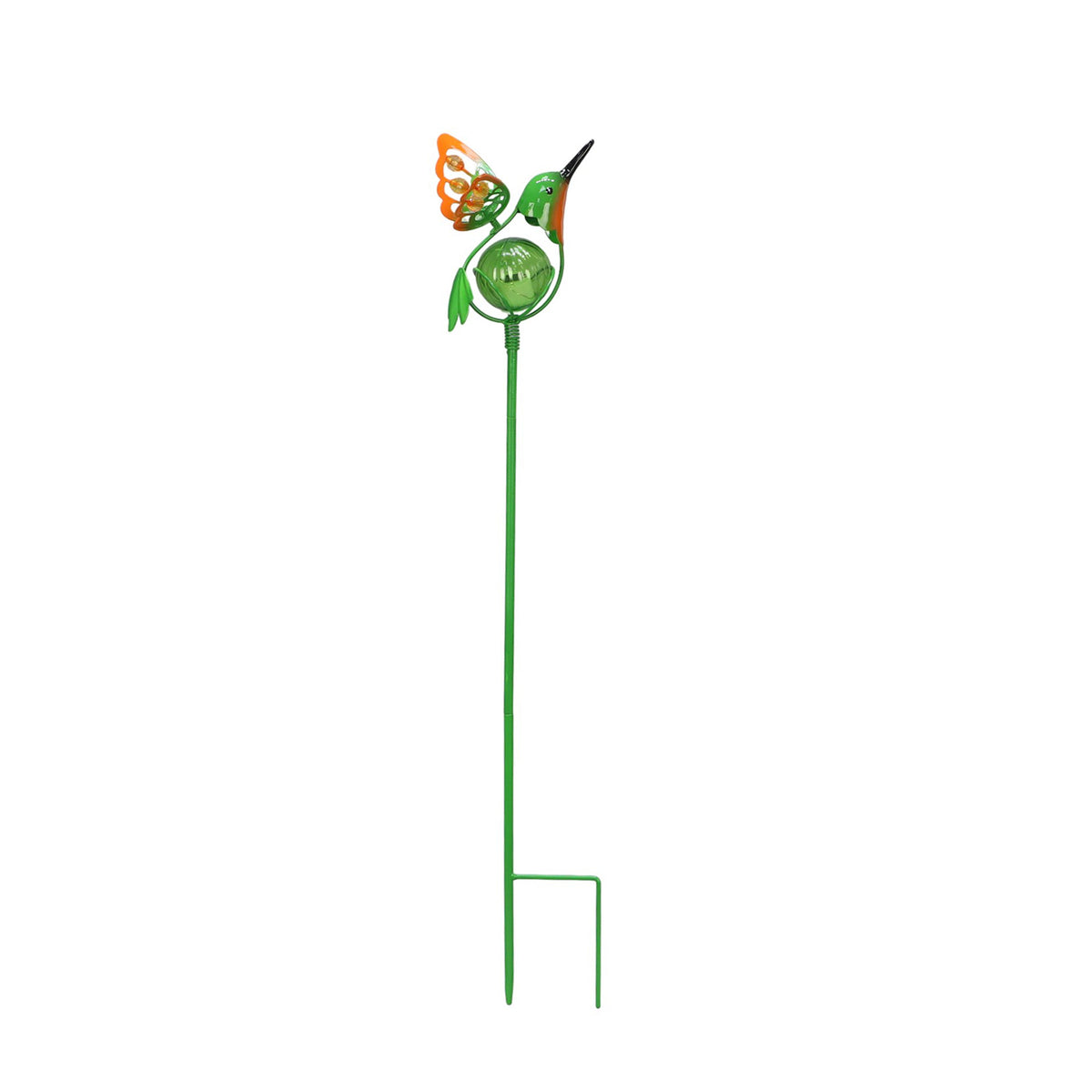 The Growing Ground 27" Solar Bird Garden Stake Light, Outdoor Decorative LED Stake, Solar Powered Blue Jay Decor for Yard, Lawn and Flower Bed